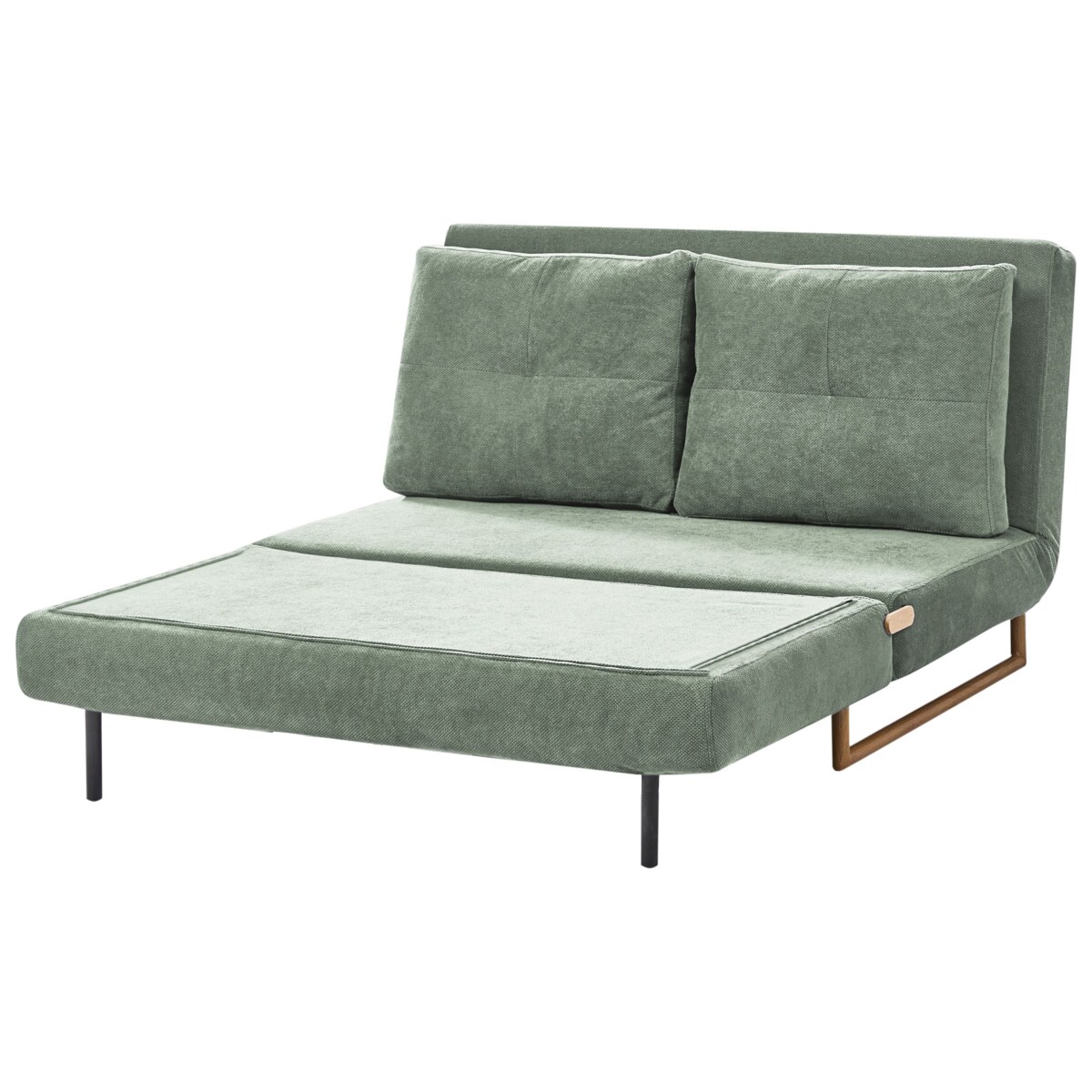 Sofa rozkładana dla 2 osób JERSLEV Jasnozielony