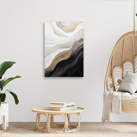 Obraz na płótnie, Falista kompozycja
