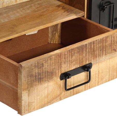vidaXL Szafka pod TV, 120x30x40 cm, lite drewno mango