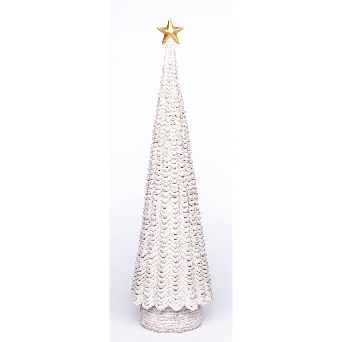 Choinka 35x10x10 cm biała LEDDE