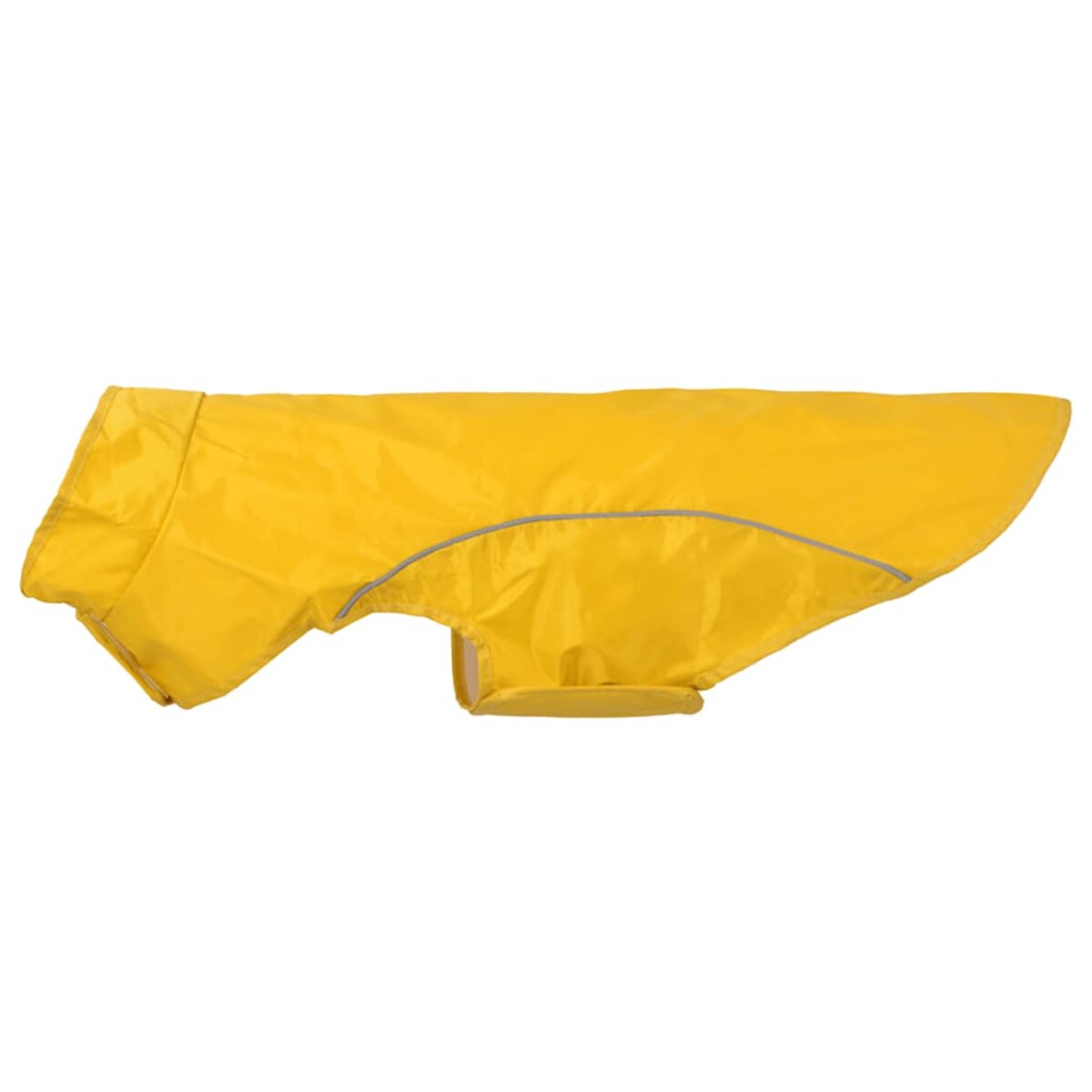 vidaXL Płaszcz przeciwdeszczowy dla psa z odblaskowymi paskami