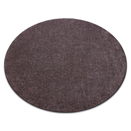 DYWAN koło SANTA FE brąz 42 gładki, koło 100 cm