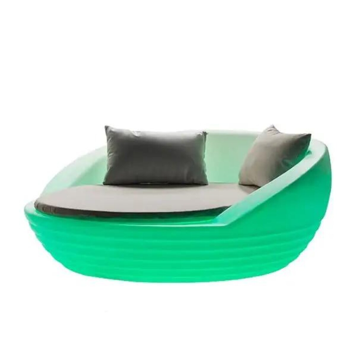 Okrągła podświetlana sofa Formentera MOBFR160SSNW King Home LED RGB 1W 3000-6500K IP65 biały