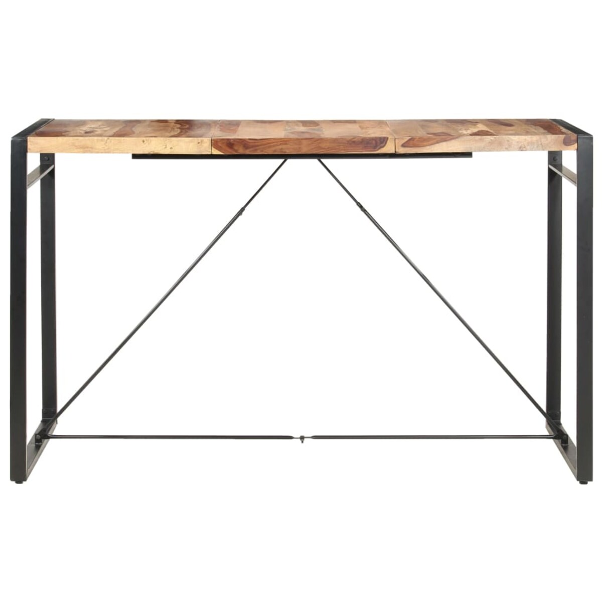 vidaXL Stolik barowy, 180x90x110 cm, lite drewno akacjowe