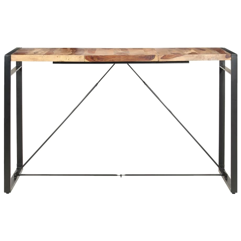 vidaXL Stolik barowy, 180x90x110 cm, lite drewno akacjowe