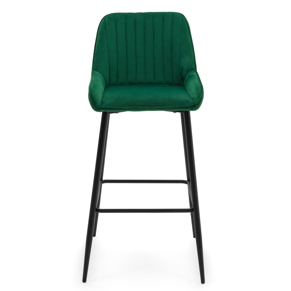 Hoker tapicerowany welurowy do salonu jadalni barowy glamour PASSO