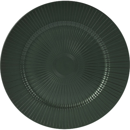 Podstawka dekoracyjna pod talerz, Ø 33 cm, zielony