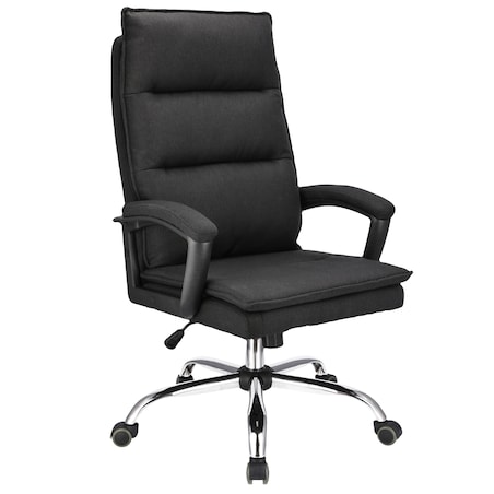 Fotel biurowy ESPO tkanina czarny