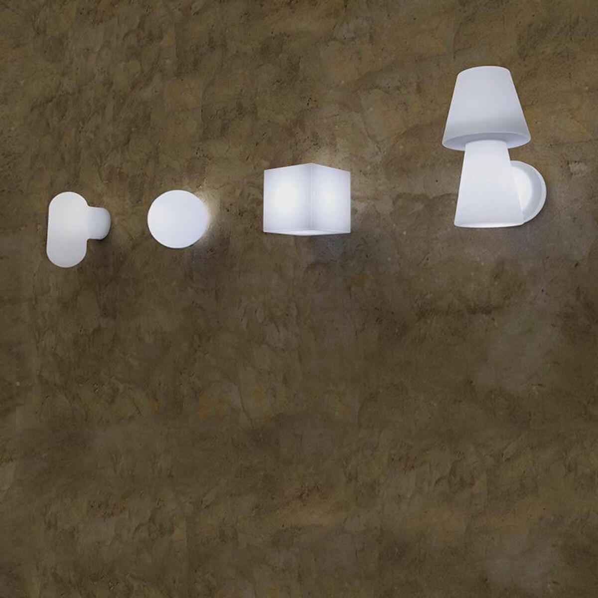 Zewnętrzna lampa ścienna Lola LUMLL035OPNW King Home ogrodowa IP65 biała