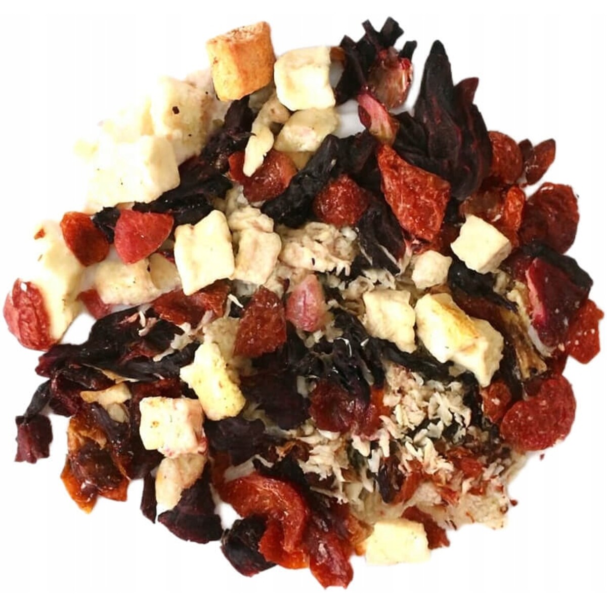 Sypana herbata owocowa tropikalna PINA COLADA dzika róża 180g premium