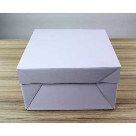 PME Pudełko na ciasto 152 x 152 x 152 mm biały