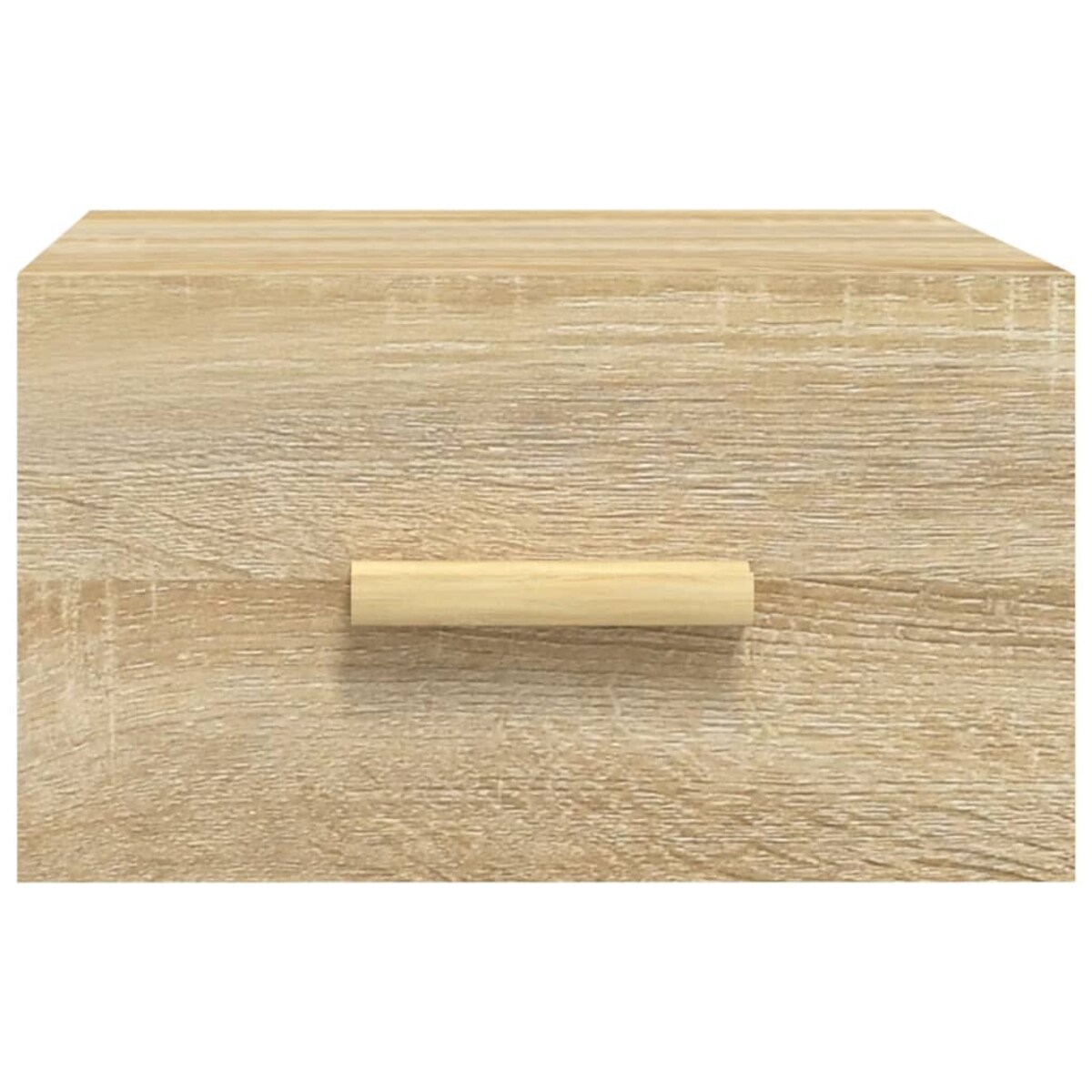 vidaXL Wisząca szafka nocna, dąb sonoma, 35x35x20 cm