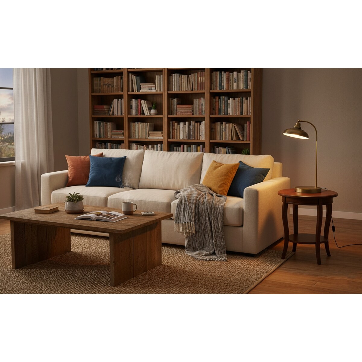 LAMPA STOŁOWA BIURKOWA NOCNA STOJĄCA E27 ZŁOTA LOFT ZŁOTA DO SALONU 52cm