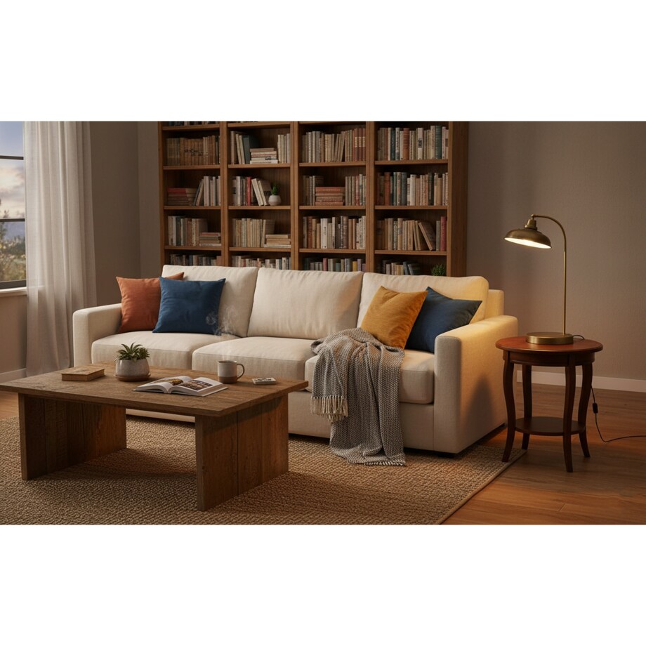 LAMPA STOŁOWA BIURKOWA NOCNA STOJĄCA E27 ZŁOTA LOFT ZŁOTA DO SALONU 52cm