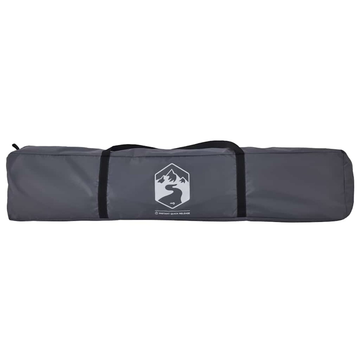 vidaXL Namiot 4-os., szaro-pomarańczowy, szybkie rozkładanie