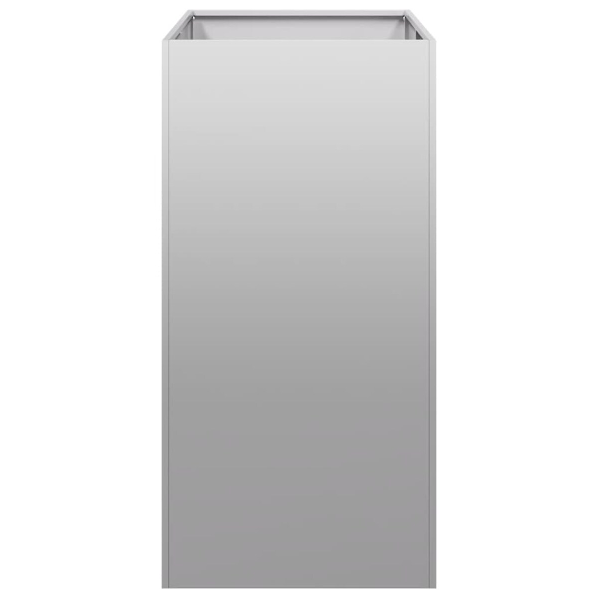 vidaXL Doniczka 40x80x80 cm Stal ocynkowana