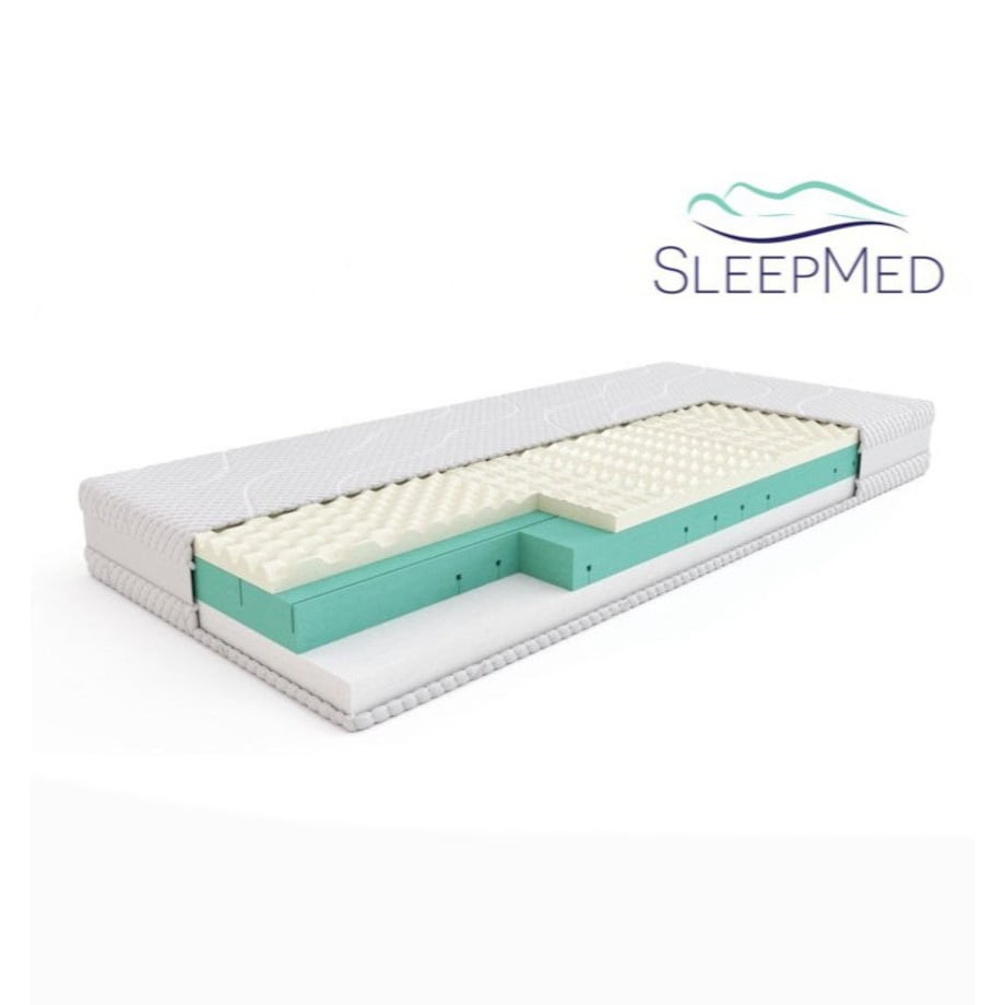 SLEEPMED COMFORT - materac termoelastyczny, piankowy