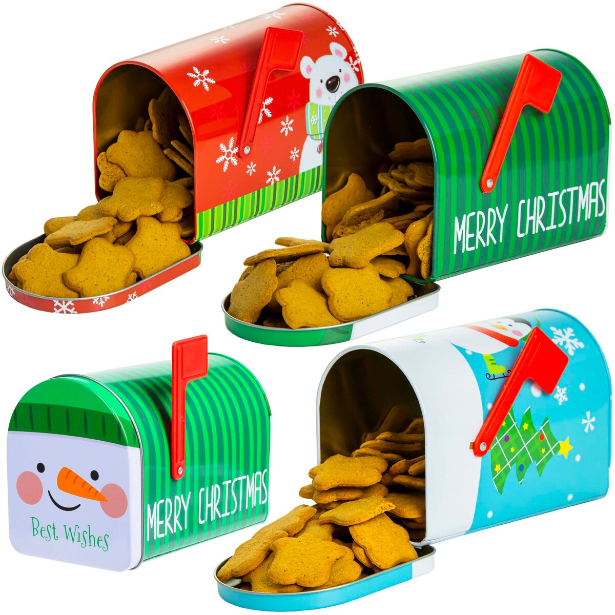 Puszka Na Ciastka Pierniki Pojemnik Skrzynka Zestaw