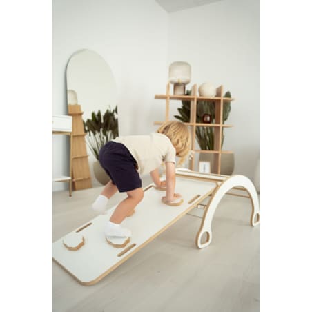 MAŁY bujak montessori + MAŁA zjeżdżalnia CHMURKI