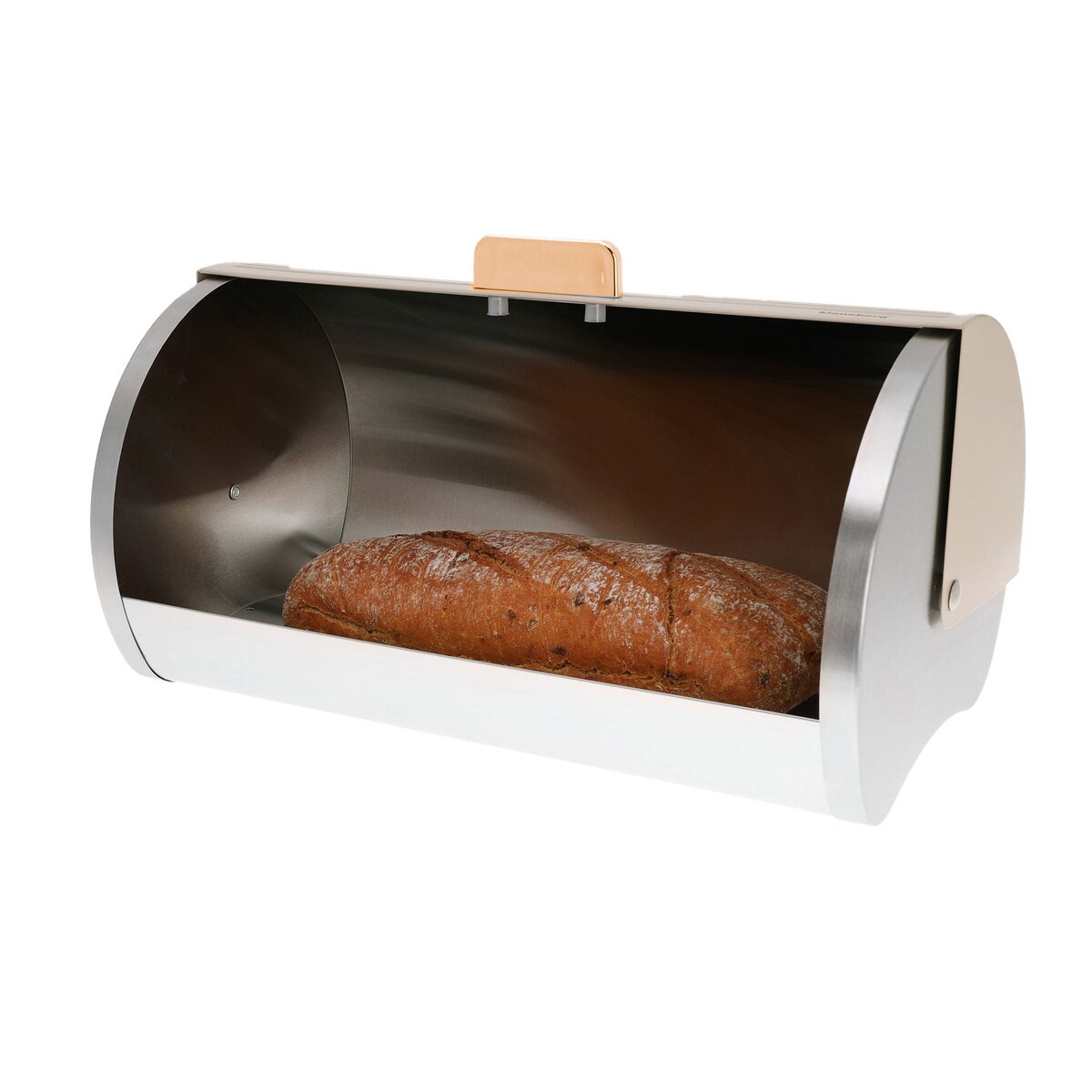 Chlebak stalowy pojemnik na chleb pieczywo bułki KLAUSBERG