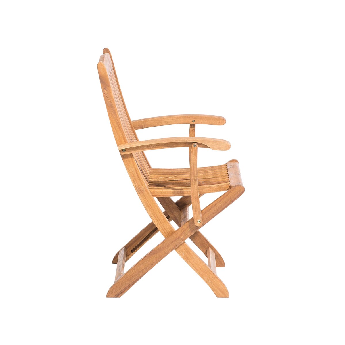 Zestaw 2 krzeseł ogrodowych drewniany MAUI