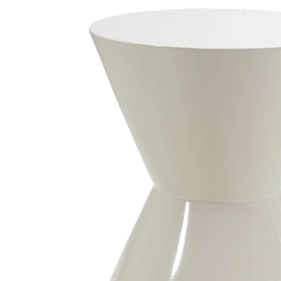 Stolik kawowy 46x36 cm SULIK szarobeżowy glossy