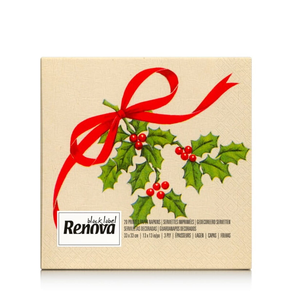 Serwetki Renova Xmas Ribbon 20szt
