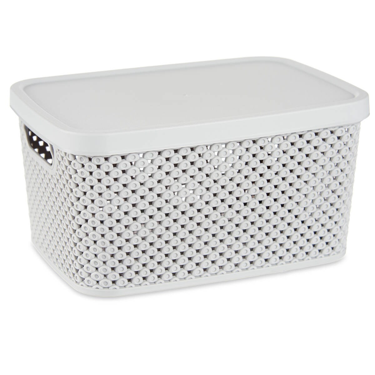 Koszyk plastikowy z pokrywką, organizer, 3,5 l