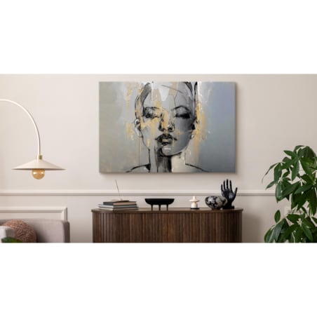 Obraz do Salonu PORTRET Kobiety Abstrakcja, 100 x 70 cm, Muralo