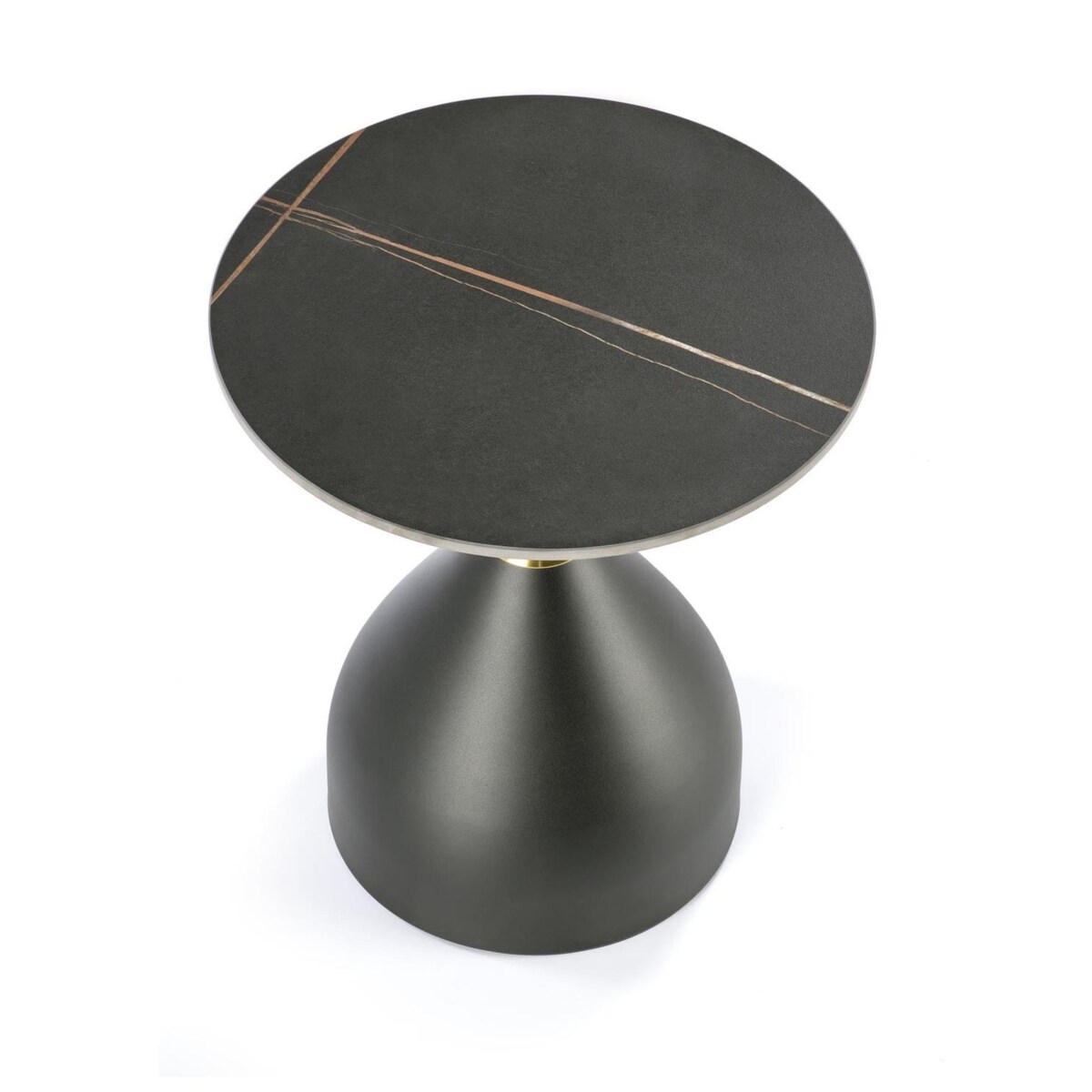 STOLIK KAWOWY Cherka okrągły 50 cm CERAMICZNY marmur