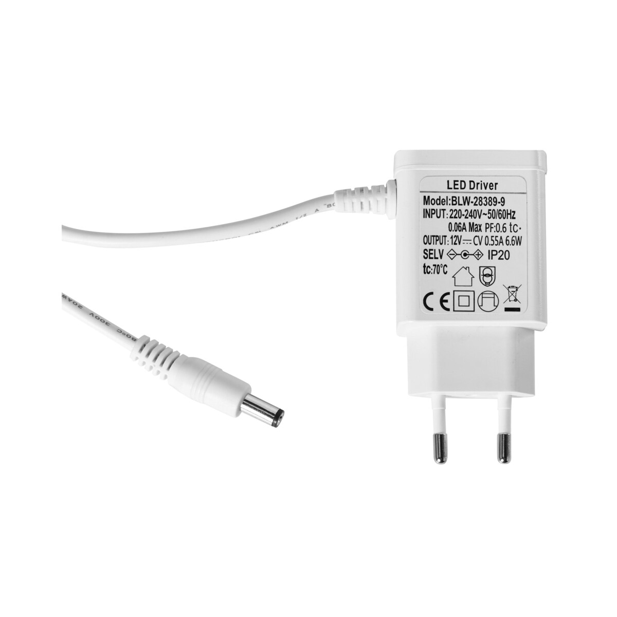 Lampa biurkowa LED LEPUS Z czujnikiem ruchu Biały