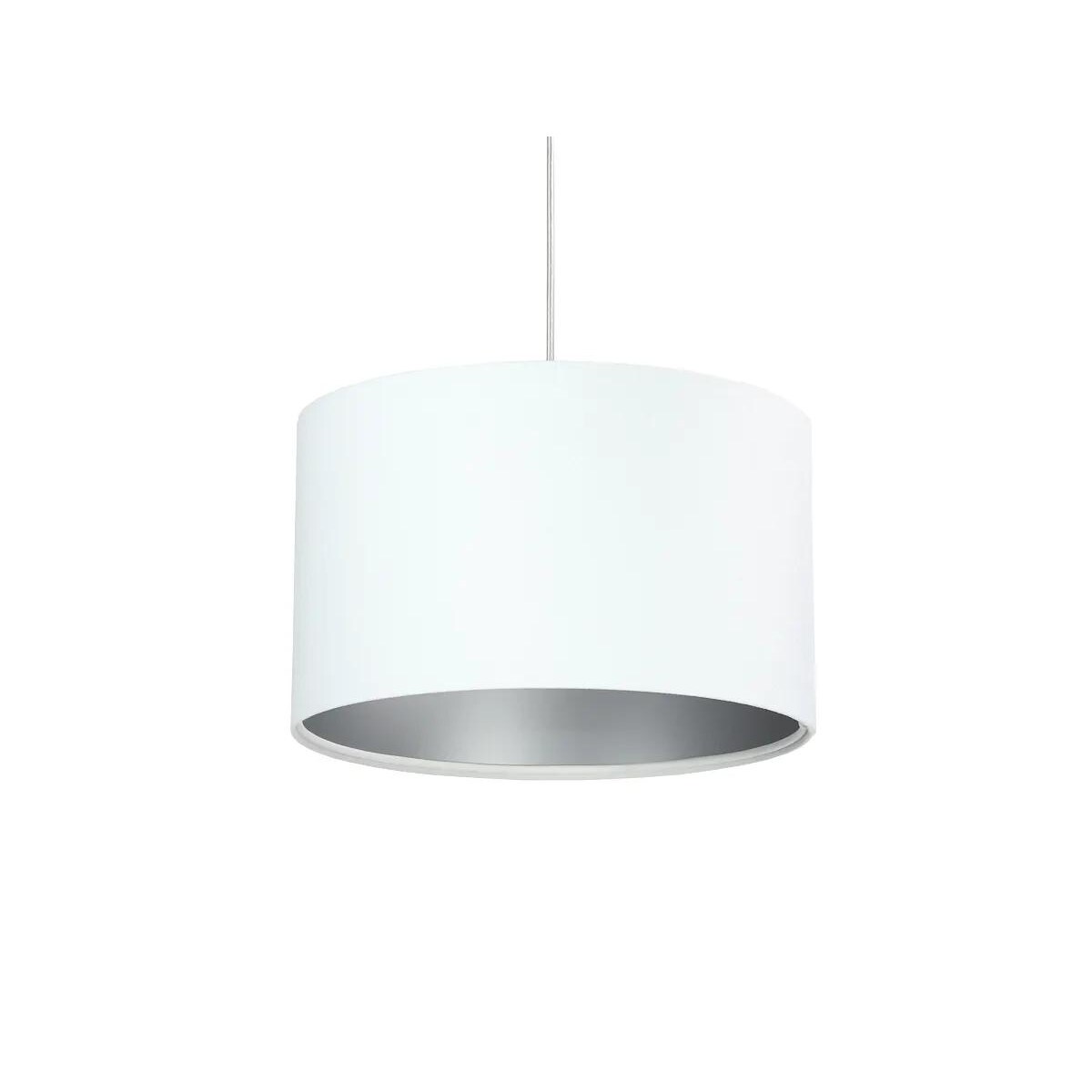 Lampa wisząca HOME 30 biała/srebrna