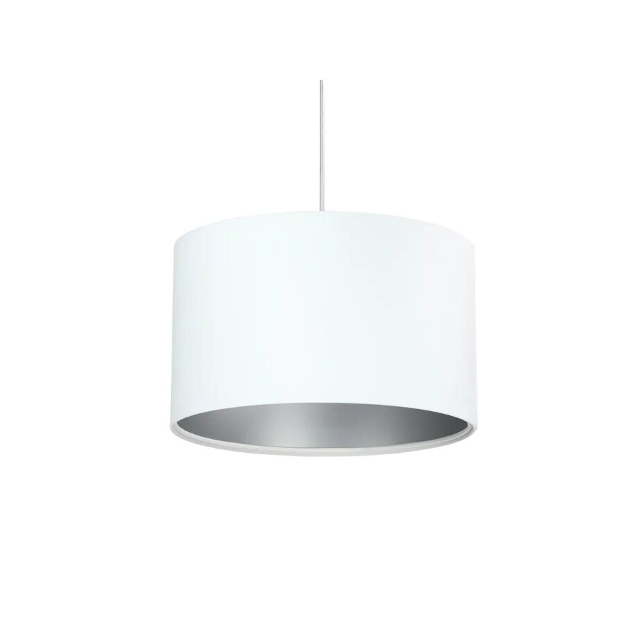 Lampa wisząca HOME 30 biała/srebrna
