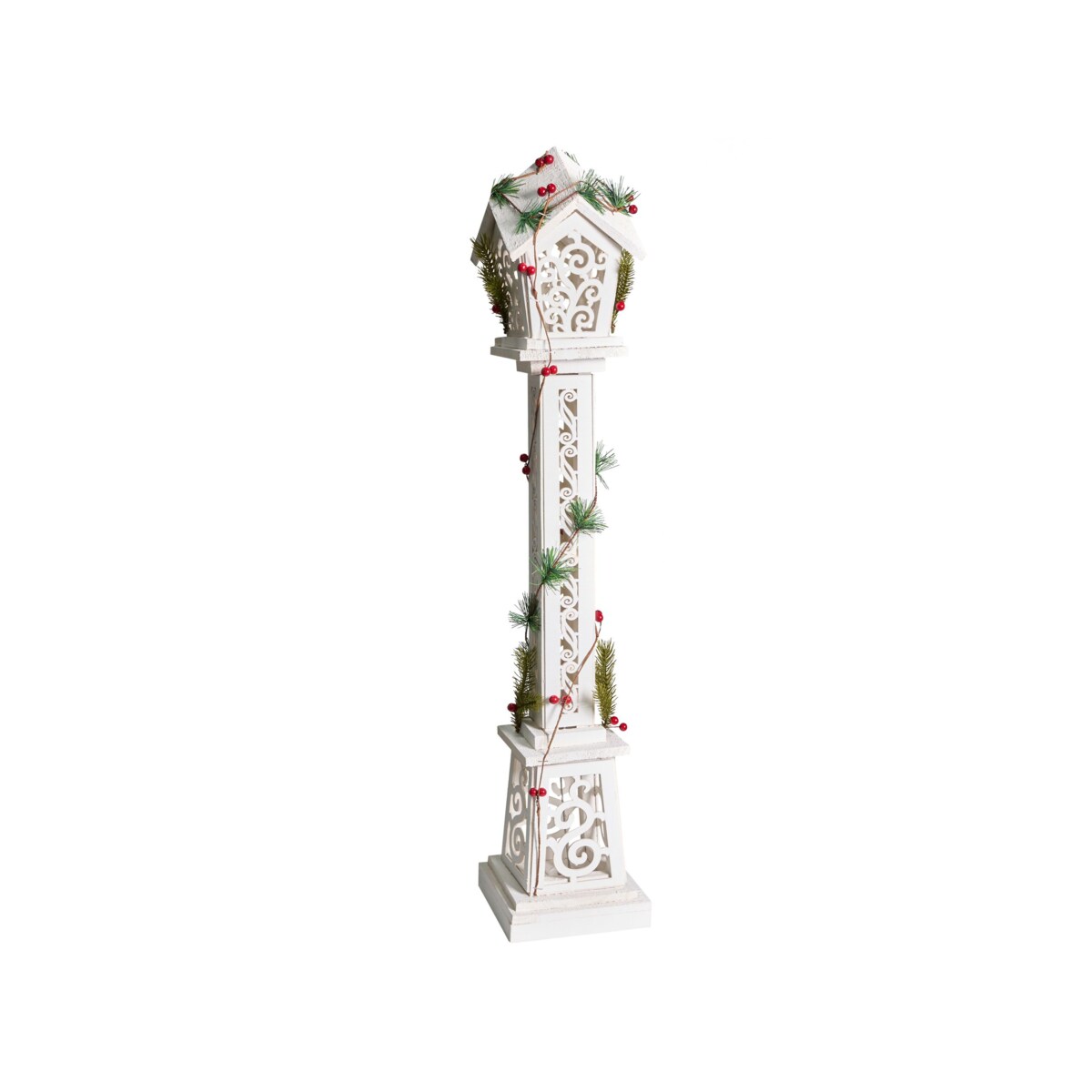 Dekoracja świąteczna LED LUMMENE Latarnia 80 cm Biały