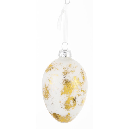 Dekoracja wielkanocna - 5 szt. jajek wielkanocnych do stroików 8x4,5x4,5 cm