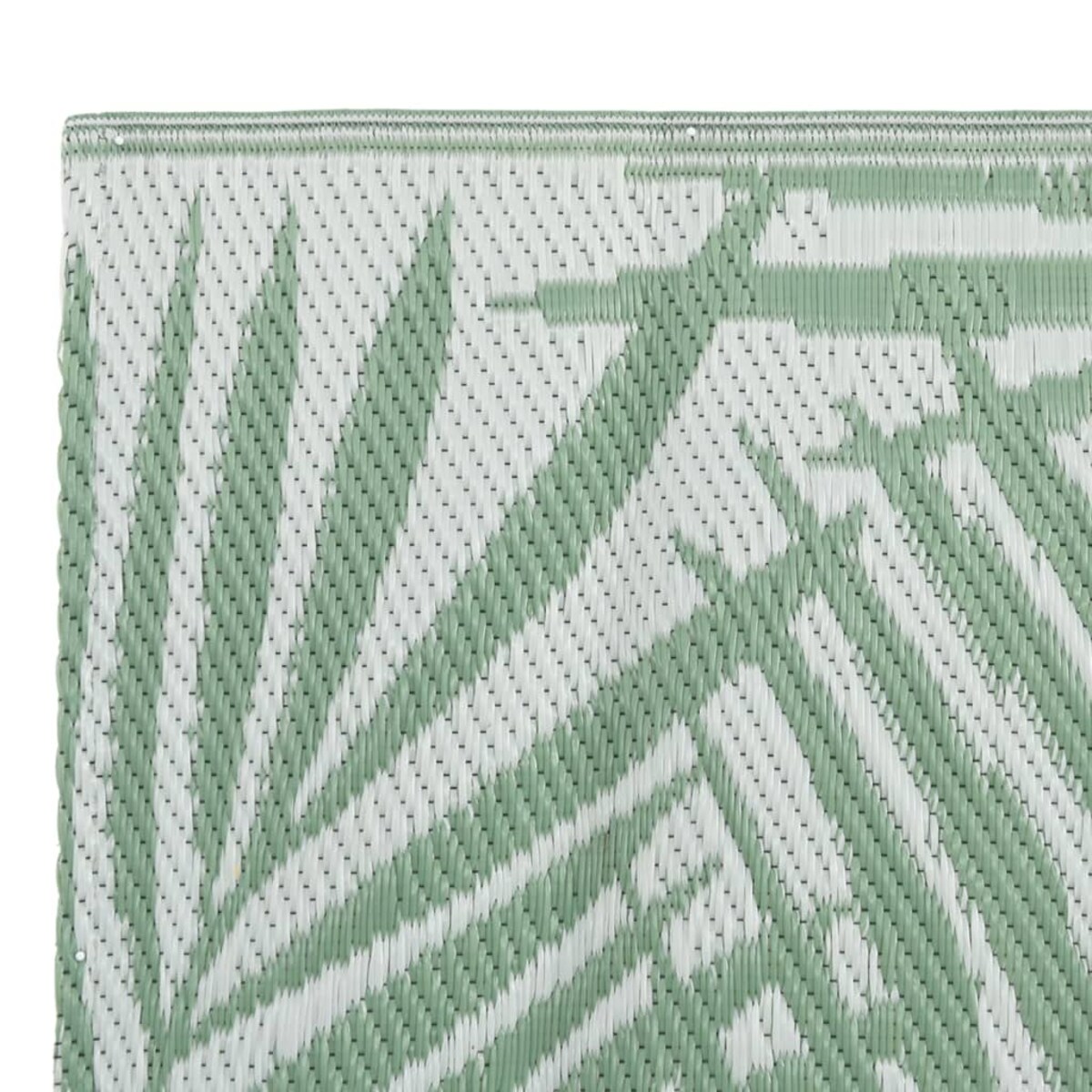 vidaXL Dywan zewnętrzny, ARAKIL zielony, 80x250 cm, PP