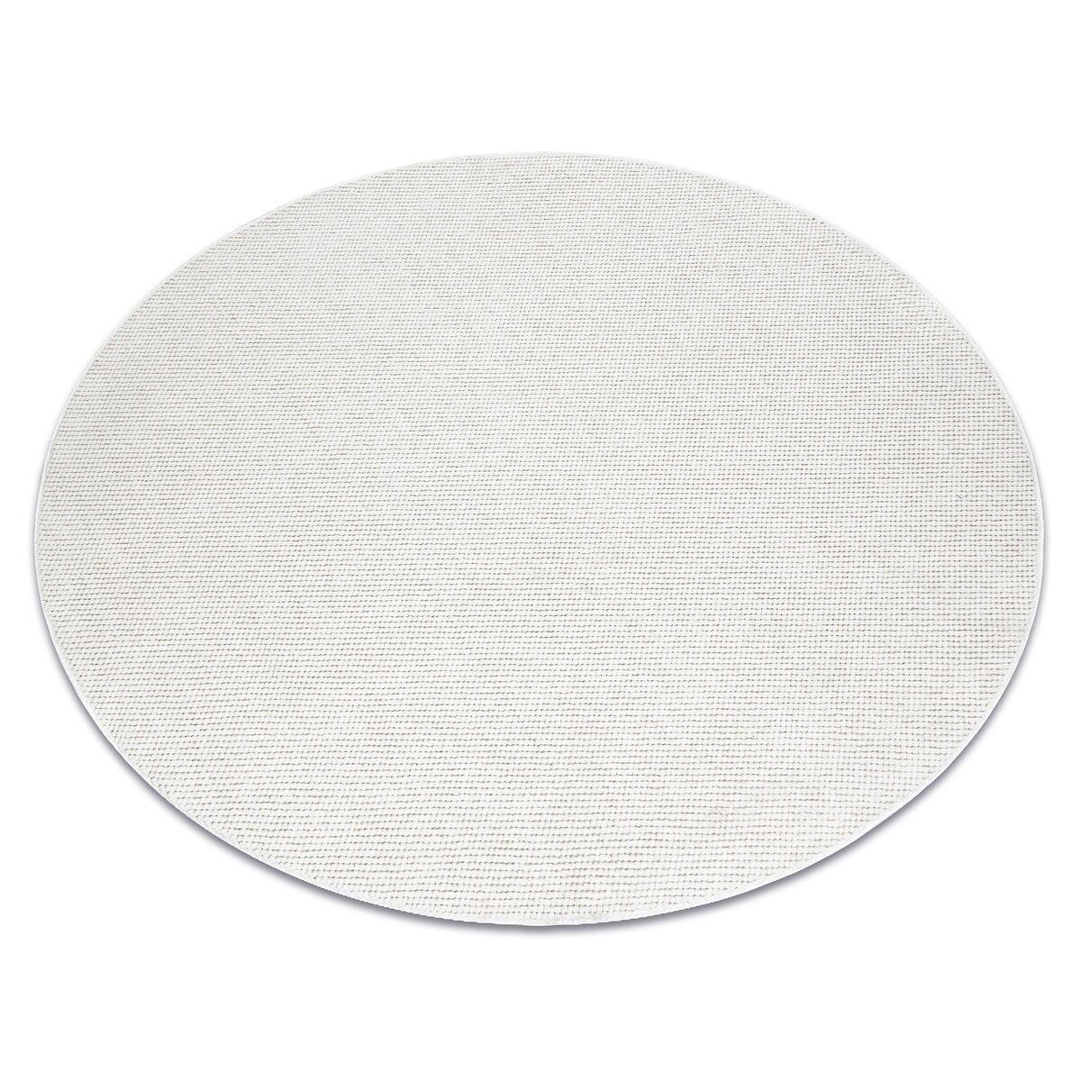 Dywan CASABLANCA PLUS koło krem jednolity, koło 80 cm
