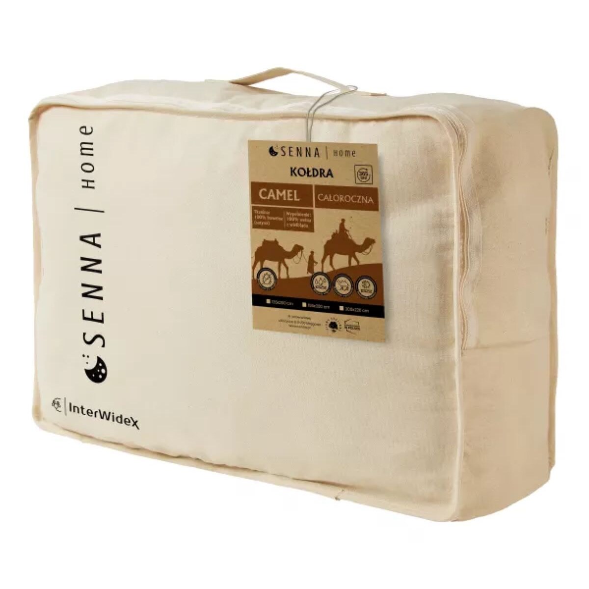 Kołdra całoroczna 135x200cm CAMEL | Senna Home