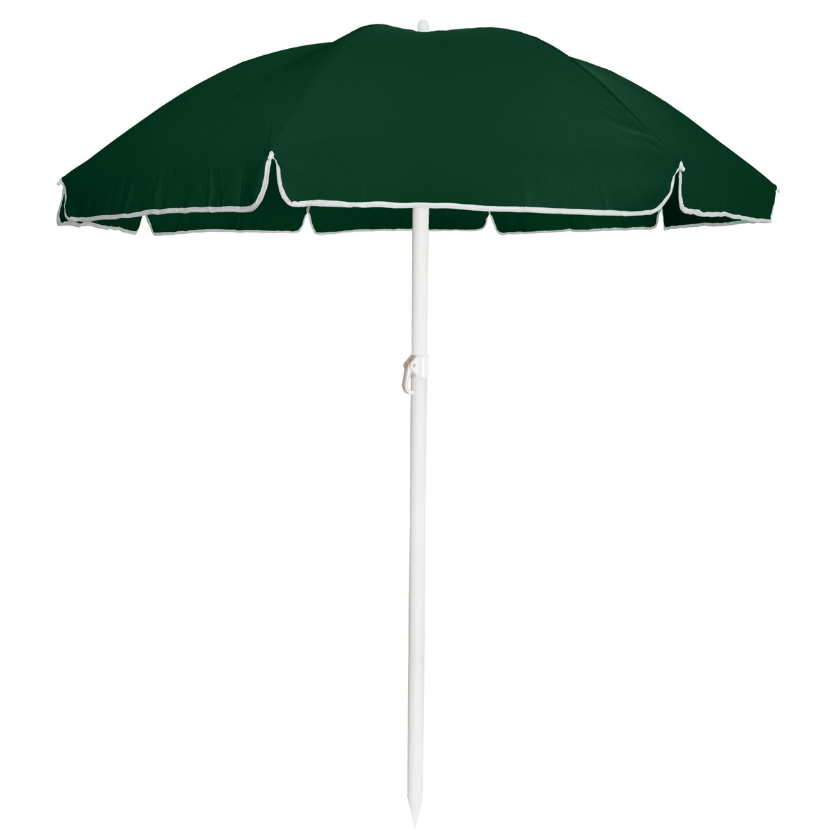 Parasol ogrodowy JUMI składany plażowy na balkon taras łamany z falbaną 240 cm 1 szt.