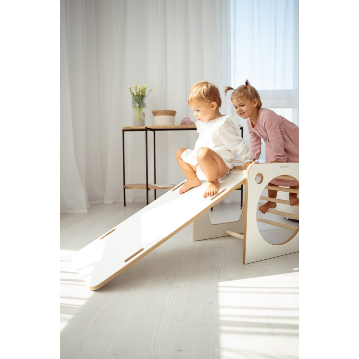 Kostka Wielozadaniowa + MAŁA zjeżdżalnia CHMURKI