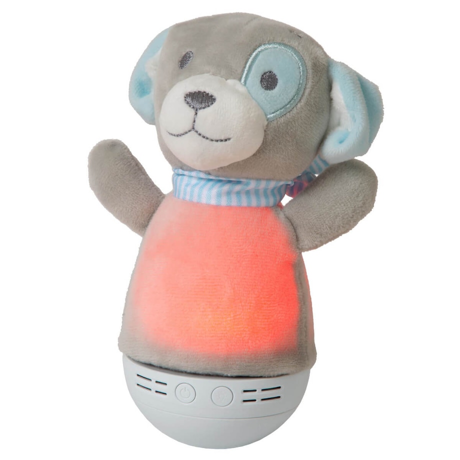 Lampka nocna piesek Dolly 77500/01/36 Lucide LED RGB 4,5W niebieska szara