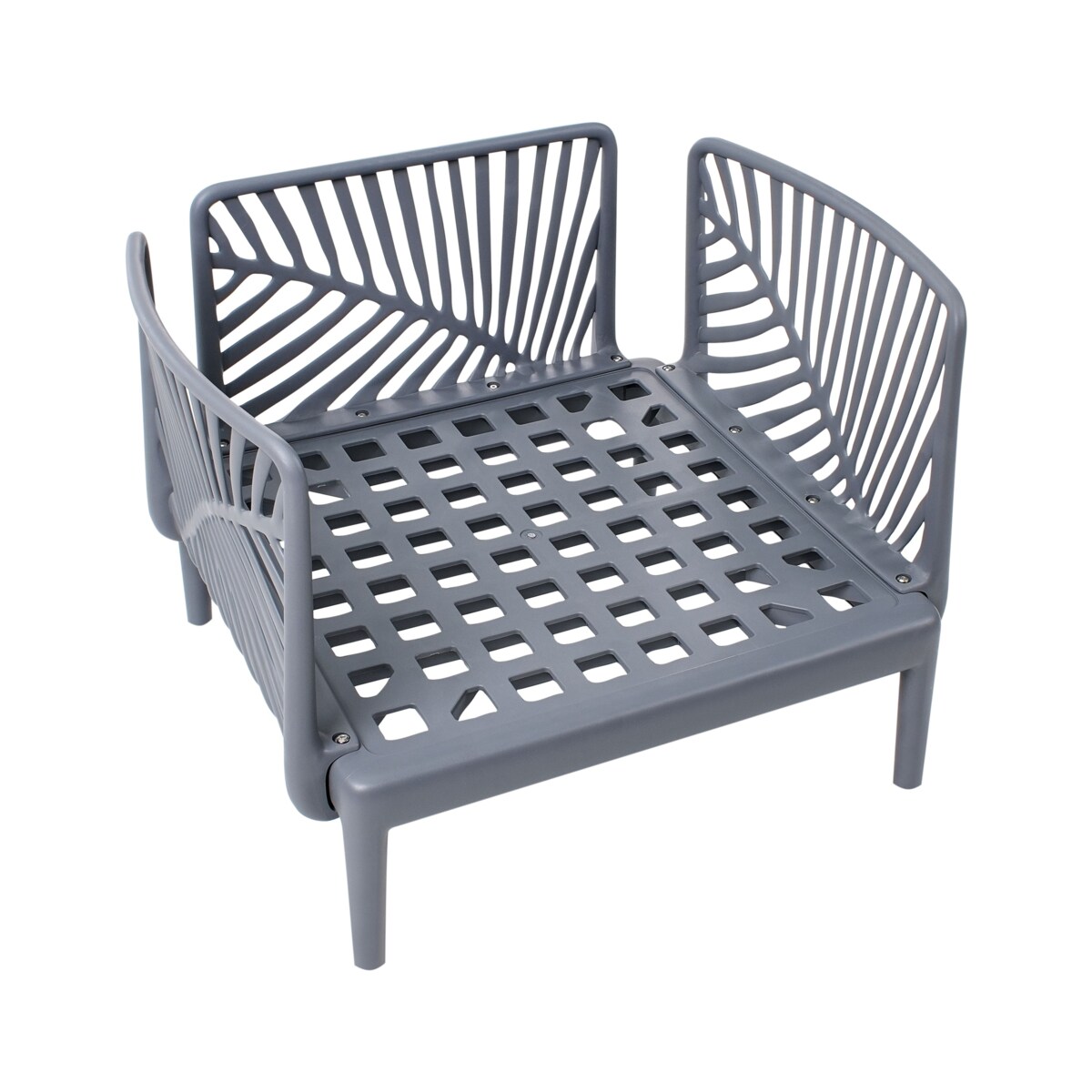 Fotel ogrodowy SATURNIA Szary