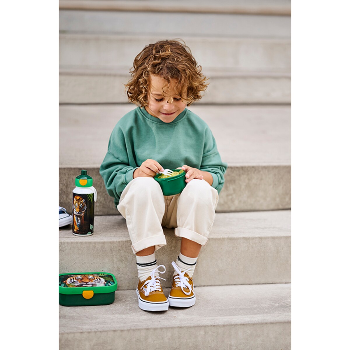 Fruit Box pudełko na owoce Campus 300 ml różowe 107430078200