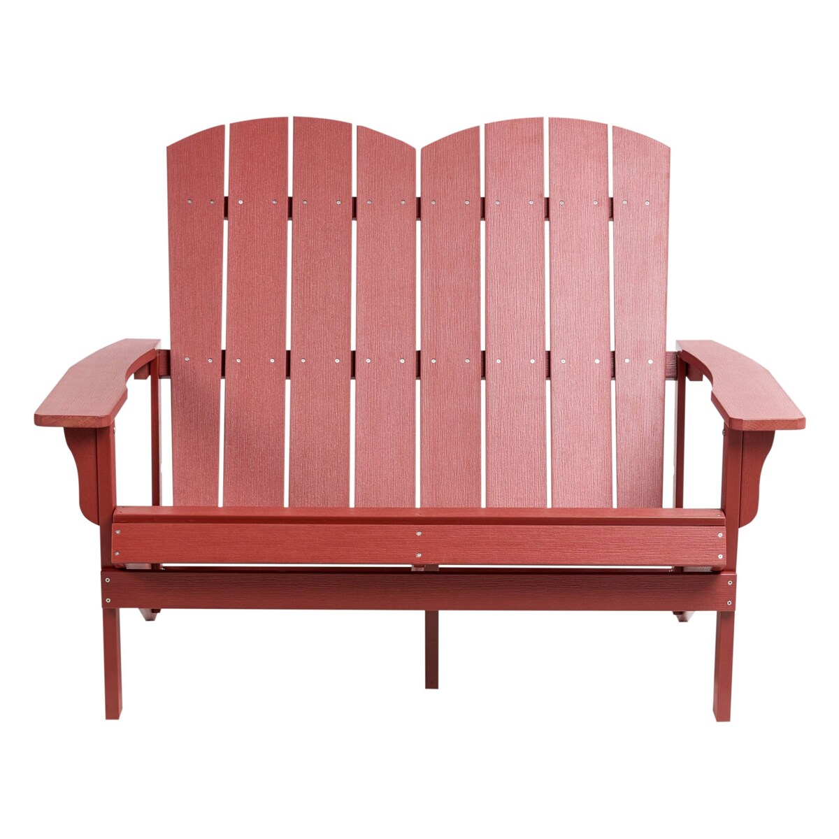 Ławka ogrodowa ADIRONDACK 125 cm Czerwony