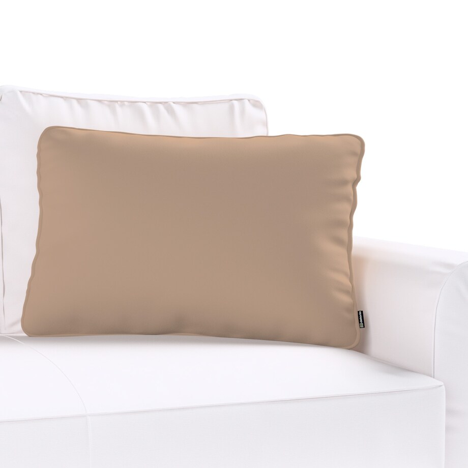 Poszewka Gabi na poduszkę prostokątna 60x40 mocca