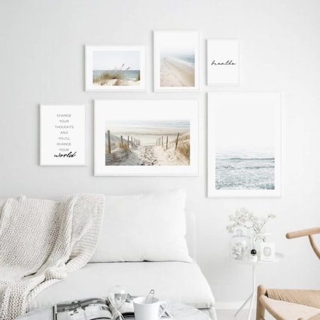 Poster Story, Plakat, Obraz - Piaszczysta Droga do Morza, wymiary 42 x 60 cm