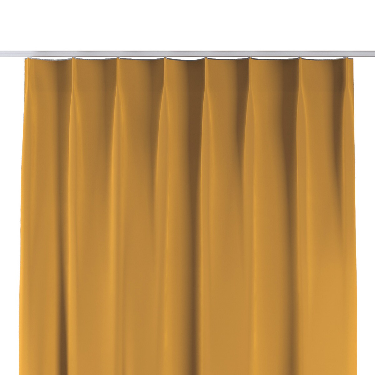 Zasłona na haczykach flex pojedynczych 130x245 miodowy