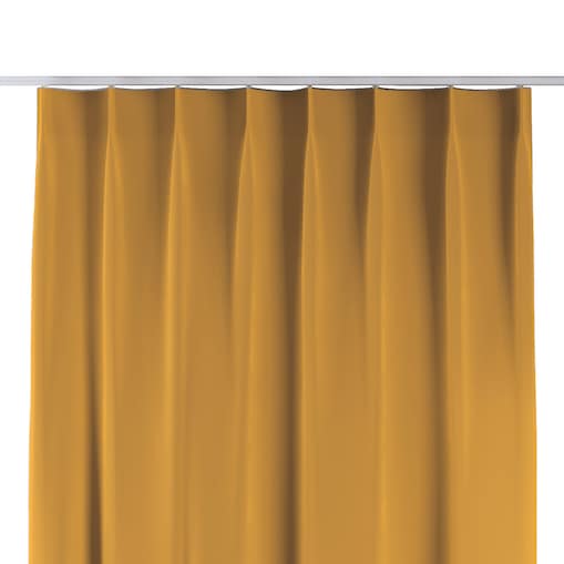 Zasłona na haczykach flex pojedynczych 130x245 miodowy