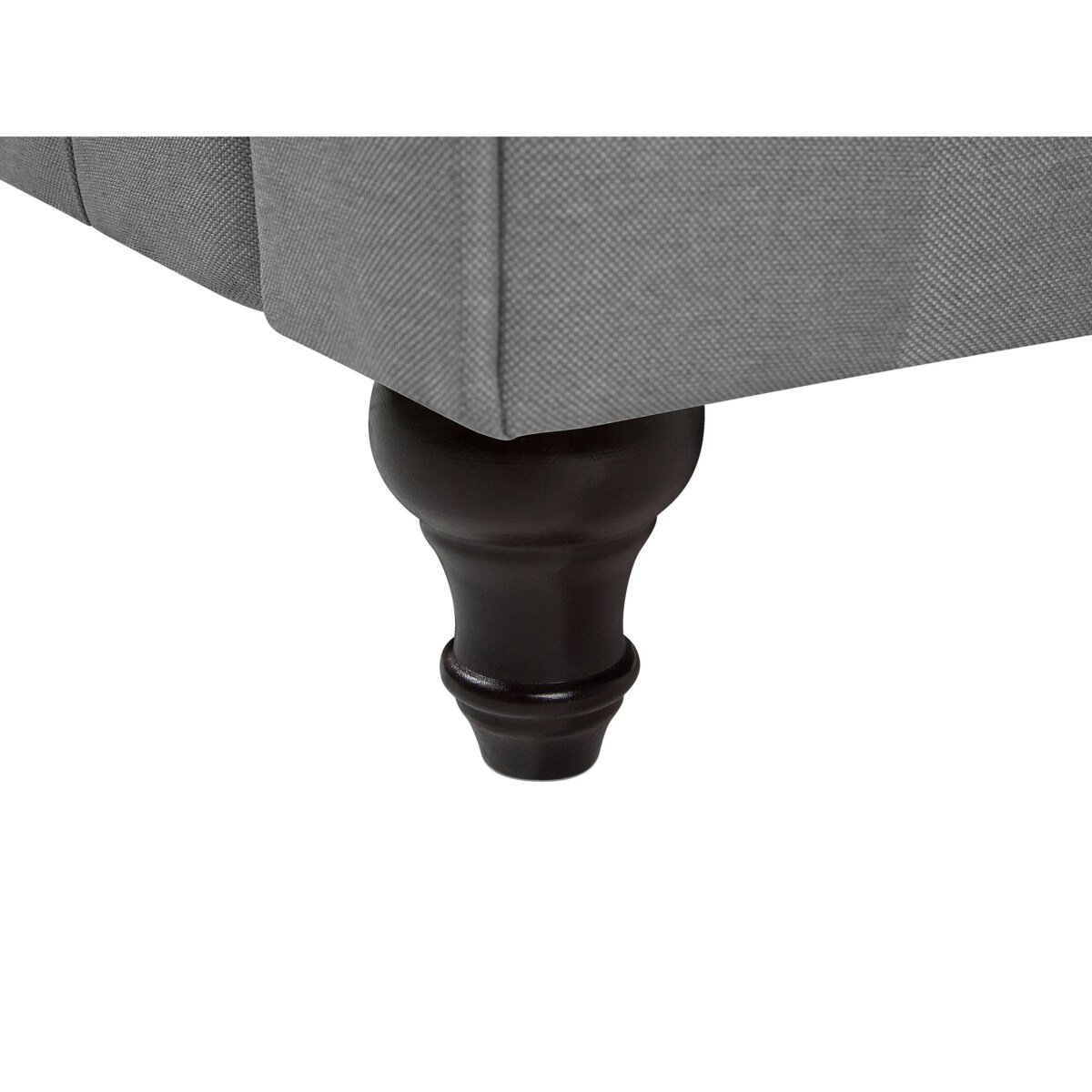 Fotel duży szary CHESTERFIELD