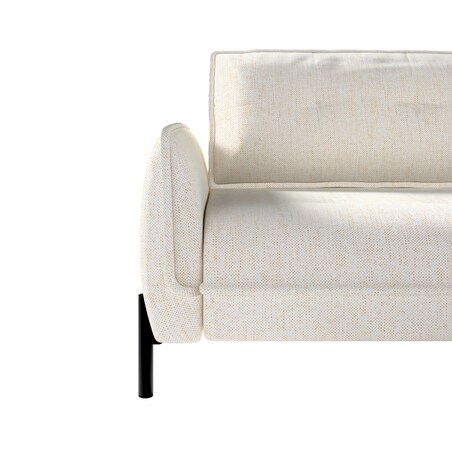 Sofa rozkładana Moa, beżowy, 233 x 103 x 90 cm, Tkaniny tapicerskie - sofy
